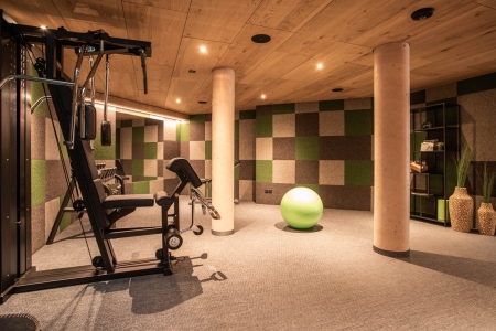 Bild: Fitness area in Hotel Arlmont