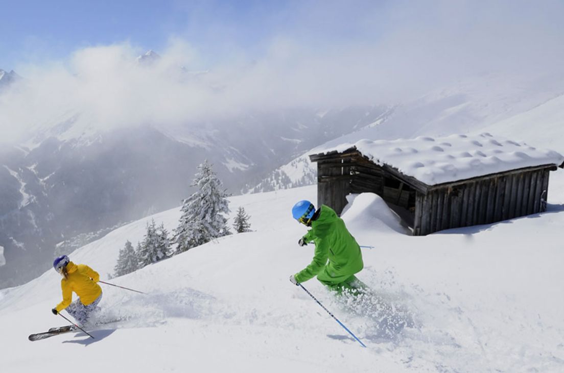 Skiing vacation st. anton arlberg tyrol
