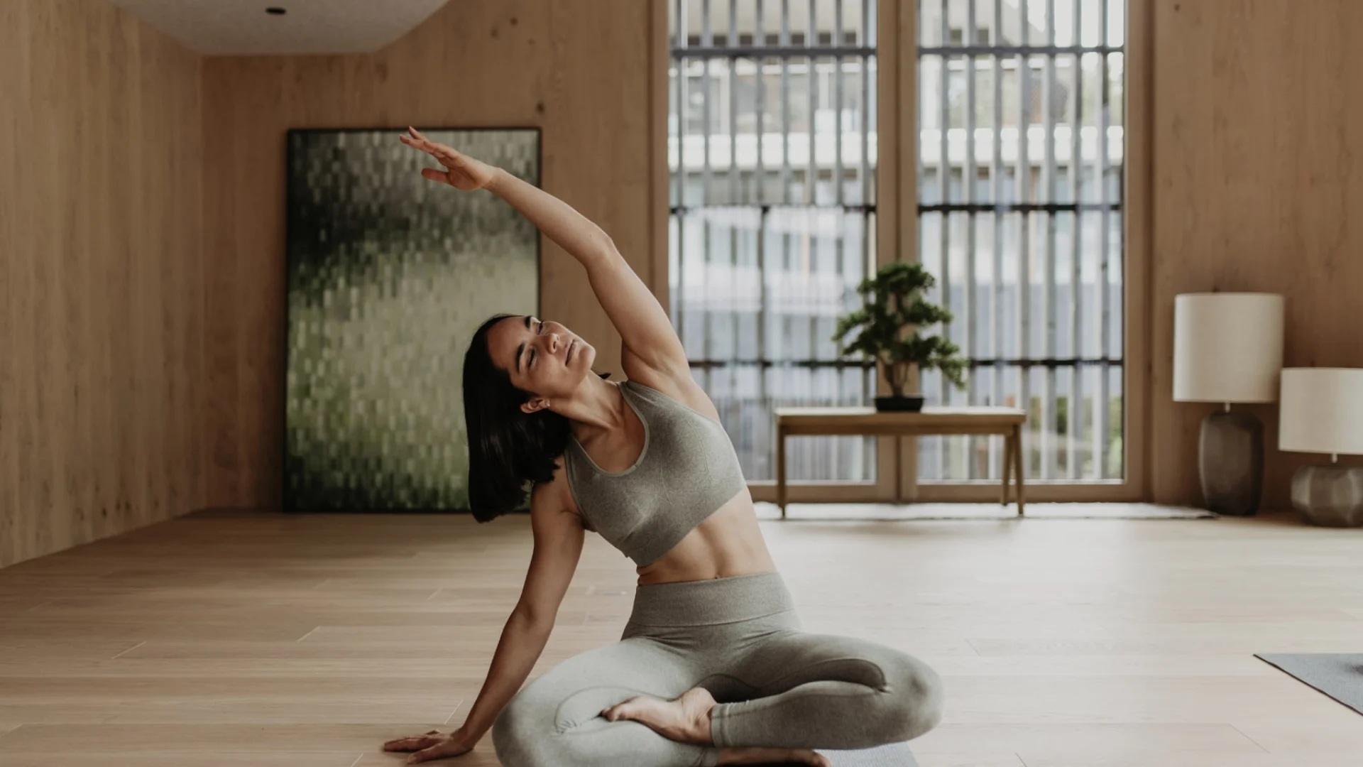 Sanftes Morgenyoga